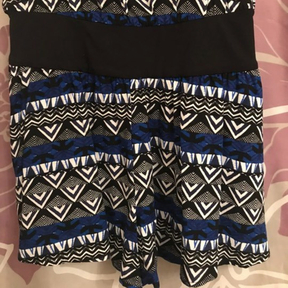 Blue Aztec Express Romper - Picture 4 of 4